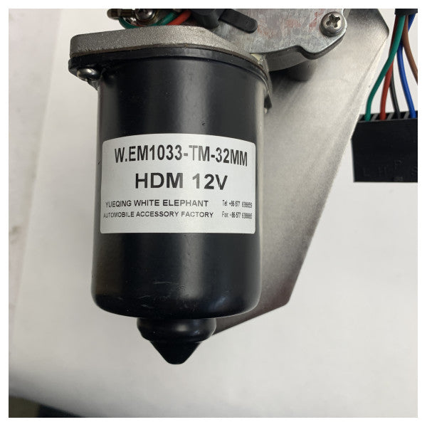 Vetus HDM12DL тежък двигател за чистачки на предното стъкло 12V