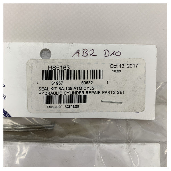 Seastar Dometic HS5163 Kit tas-Siġill għal Ċilindri tal-ATM BA135