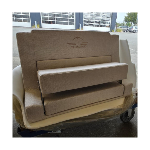 Original Double Helmsman Pilotsitz mit faltbarer Sitzruhe