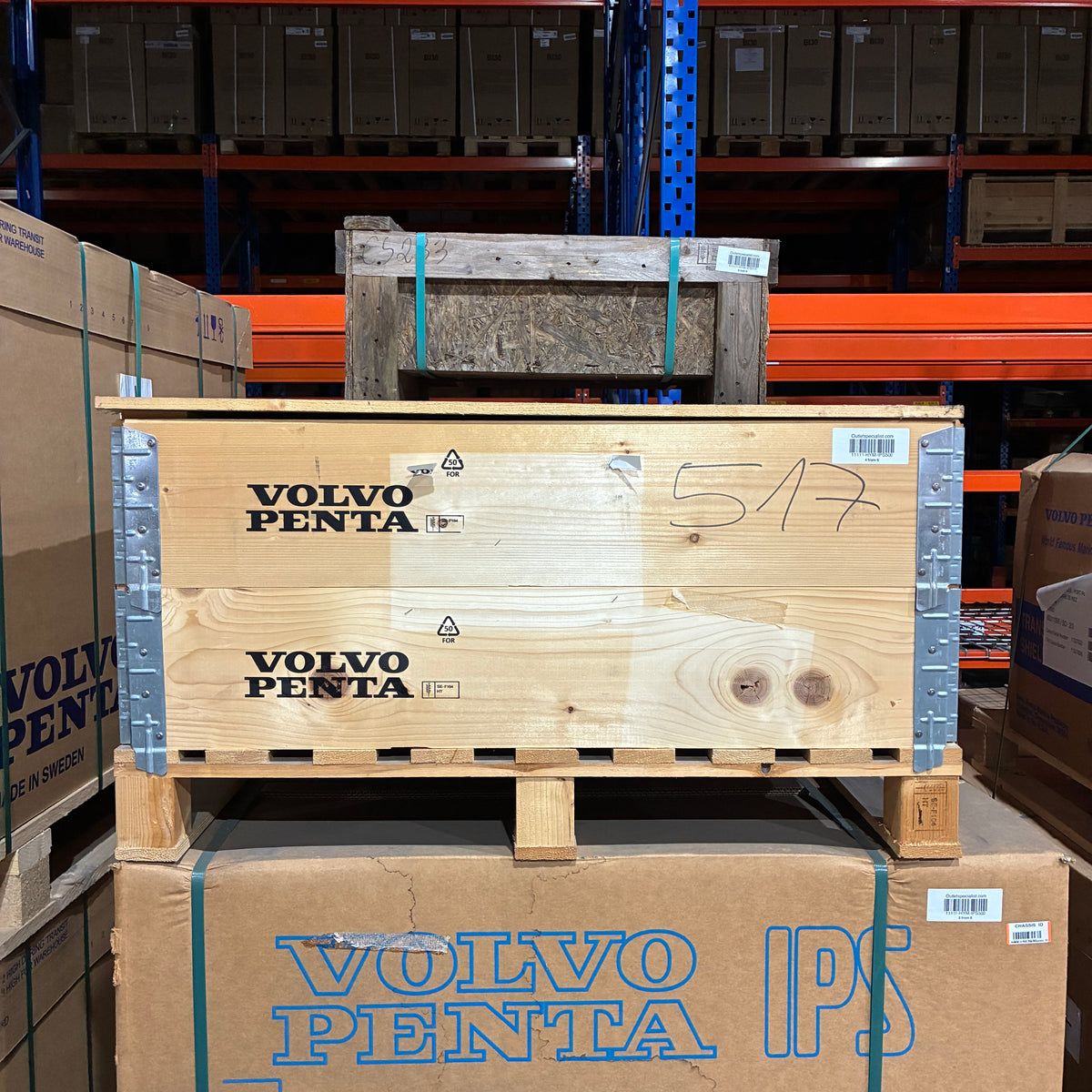 Ny Volvo Penta IPS500 Motorsett 2x D6-380 Motorsett