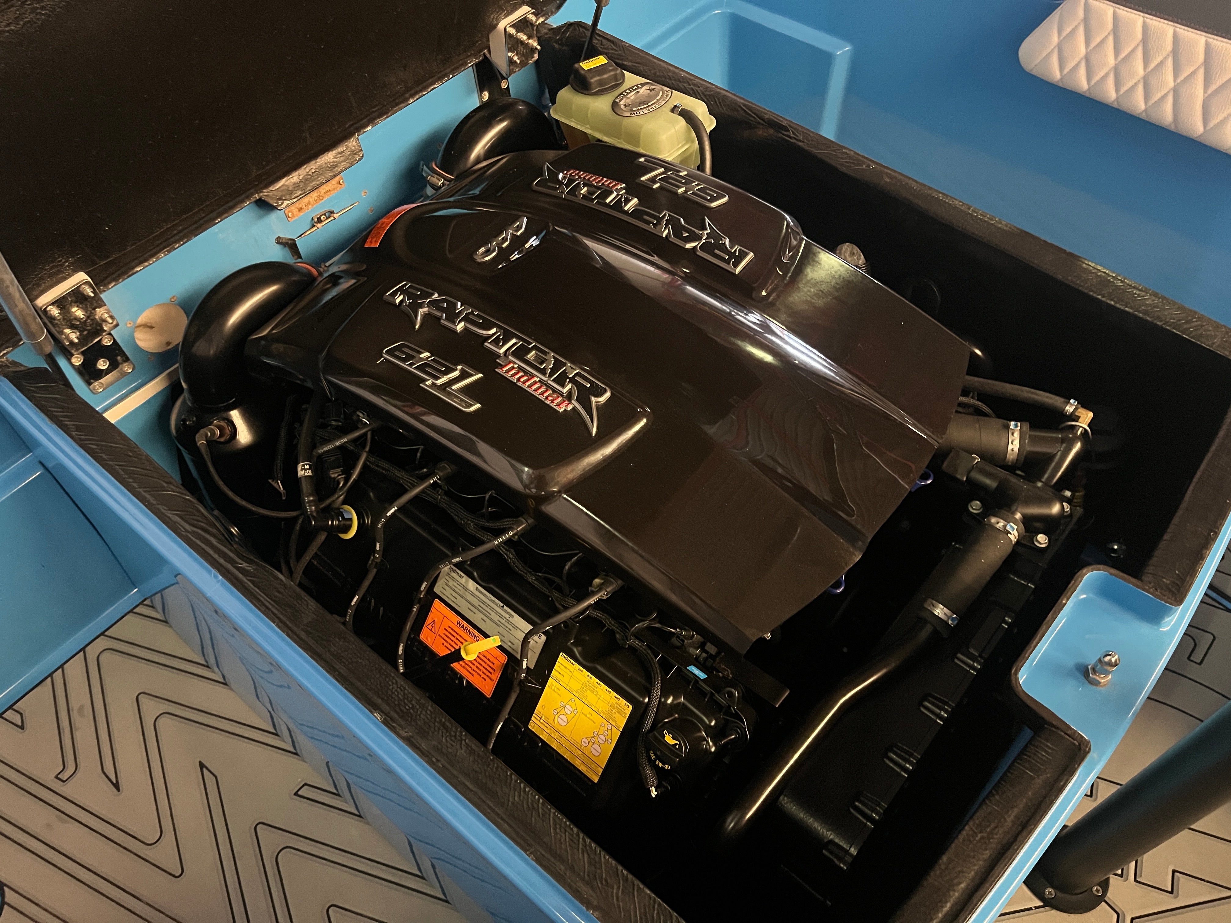 Човен для вейкбордингу та водних лиж Method Wake Ski 6.2 з 440-сильним двигуном BLUE 2020