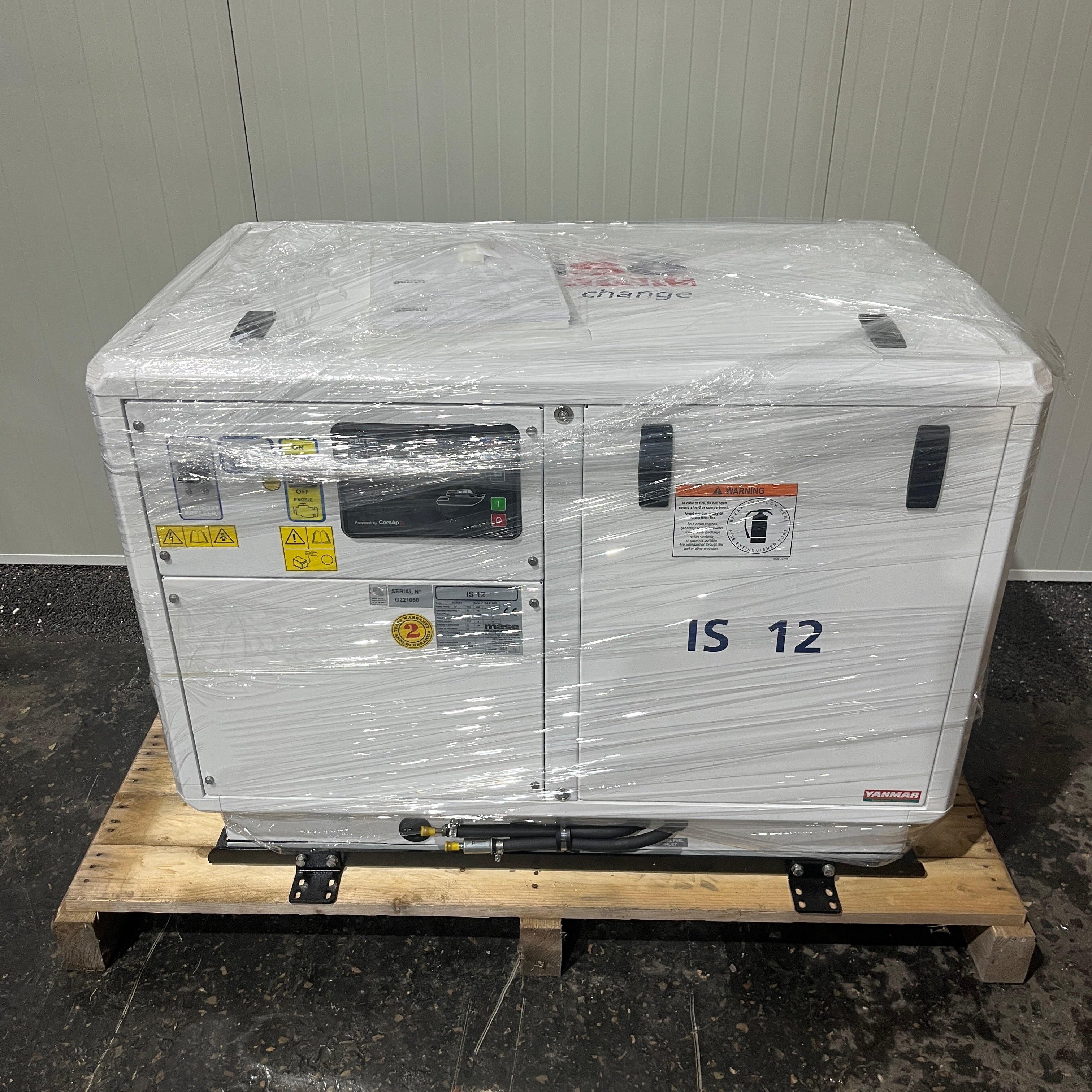 Mase IS12 12 KVA marin dizel jeneratör 230V | 50 HZ | 1500 RPM