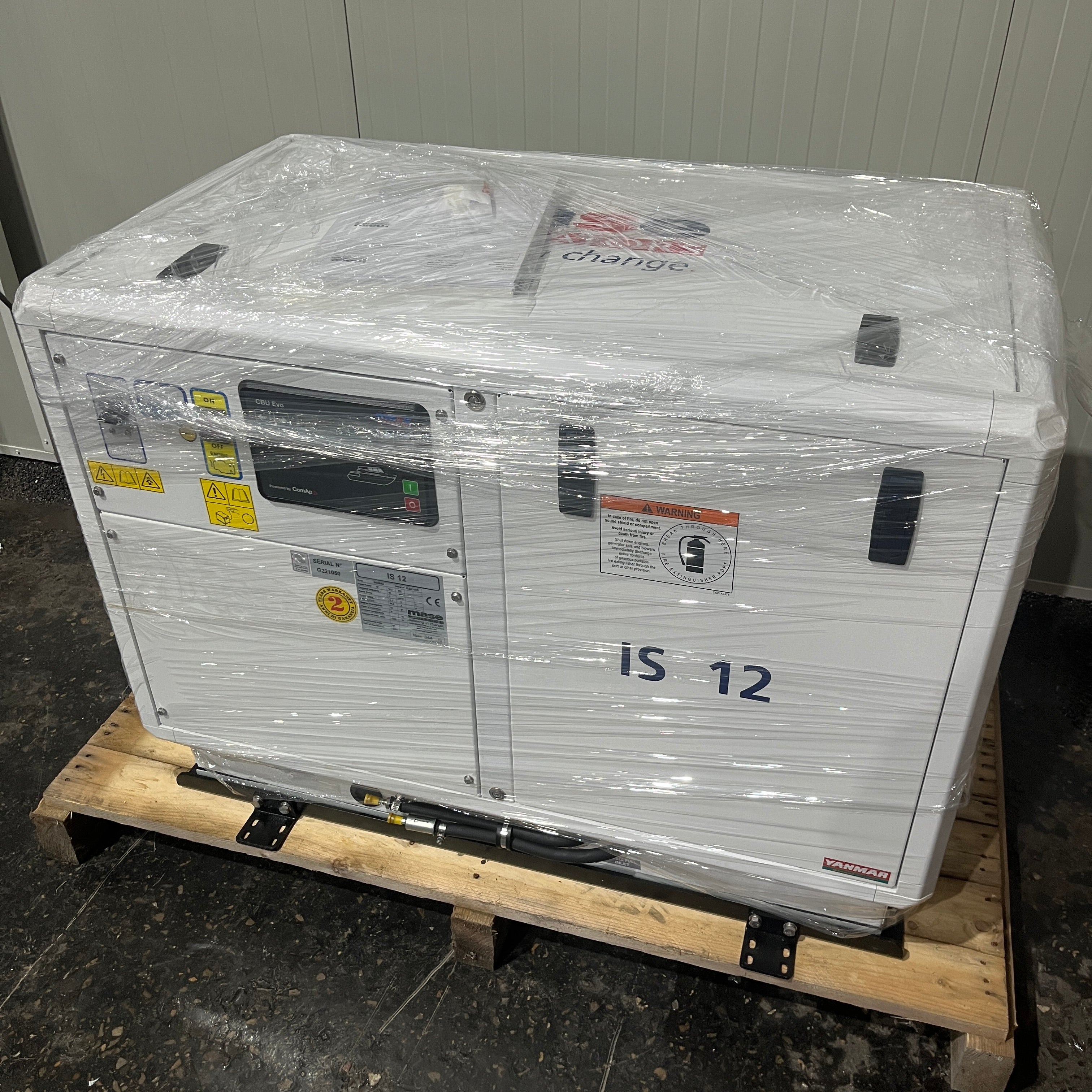 Mase IS12 12 KVA marin dizel jeneratör 230V | 50 HZ | 1500 RPM