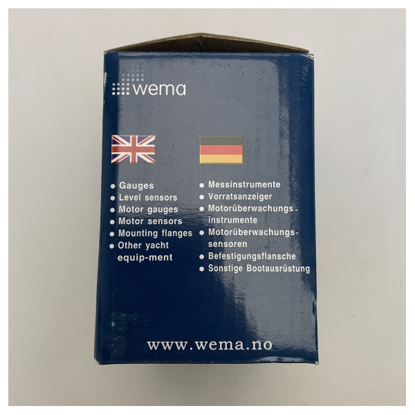 WEMA GPS INDICADOR DE VELOCIDAD DE VELOCIDAD DE BABE WEMA Negro 30 nudos - 110308