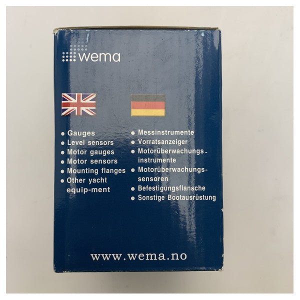 WEMA GPS INDICADOR DE VELOCIDAD DE BARCO BLANCO 15 KN | 27 km/h - 110396