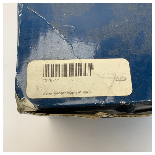 WEMA GPS INDICADOR DE VELOCIDAD DE BABETA BLANCO 60 NUMOS - 110389