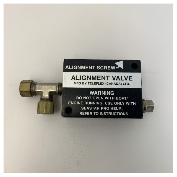 Valve d'alignement de direction de Dometic SEASTAR TELEFLEIL NEW - IP5631