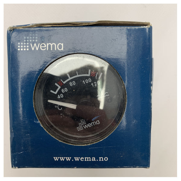 Wema Motor Wassertemperaturanzeige Schwarz - 110355