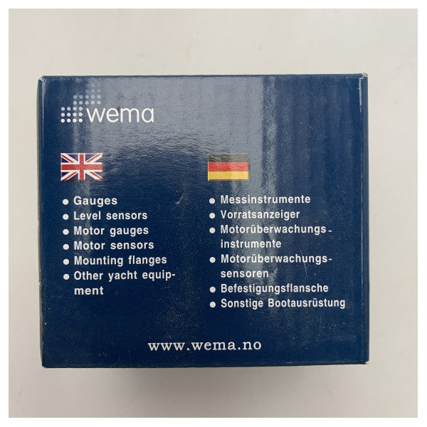 Wema indikator razine baterije bijeli 0 - 16V - 110334