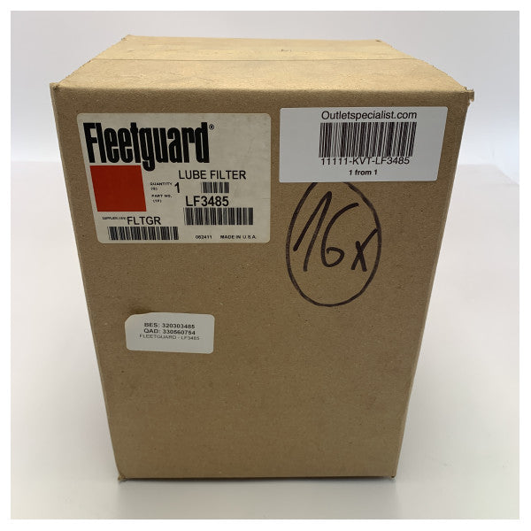 Fleetguard LF3485 Engine Oil Filter Insert Element