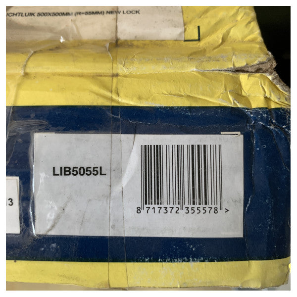 Vetus LIB5055L 500X500MM alumiininen kansiluukku aukeava