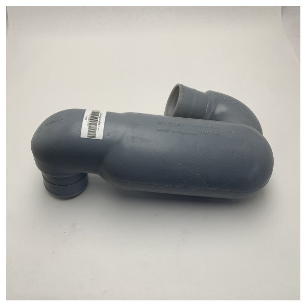 Vetus LT100 100 mm a collo d'oca - silenziatore di scarico a collo d'oca