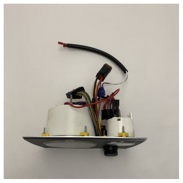 Vetus MPA22bs2 ブラック エンジンコントロールパネル 12V - 4000 RPM