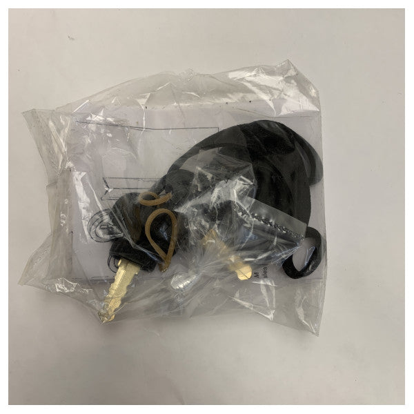 Vetus MPA22bs2 ブラック エンジンコントロールパネル 12V - 4000 RPM