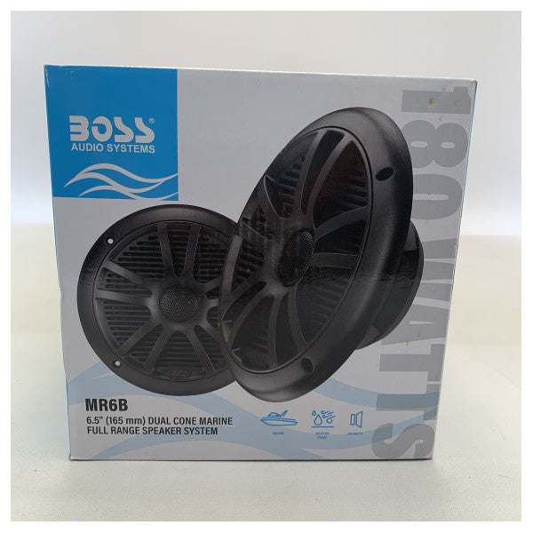 Boss Marine MR6B Marine Proof 180W Sprecher Kit