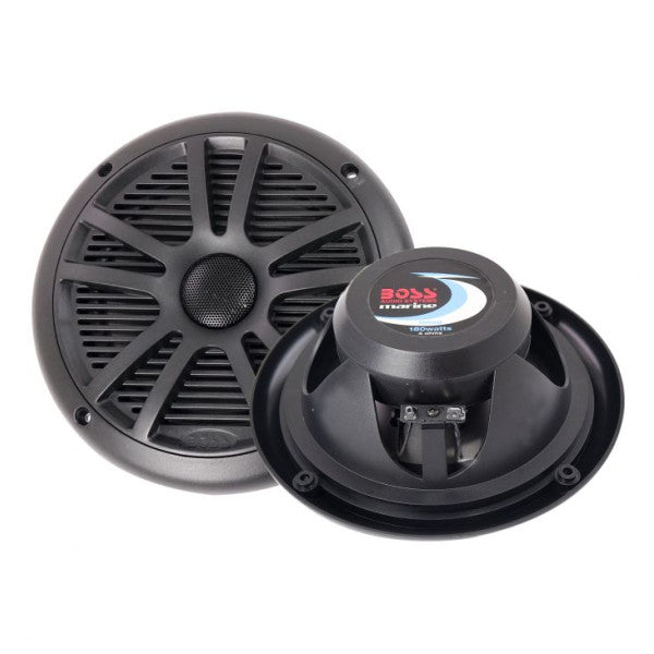 Boss Marine MR6B Marine Proof 180W speaker Black