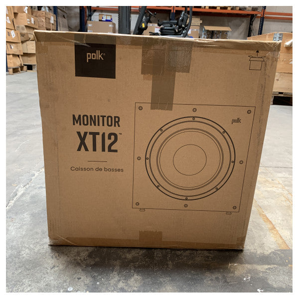 Polk Monitor XT12 12 pouces Subwoofer 100W - MXT12SUBBK