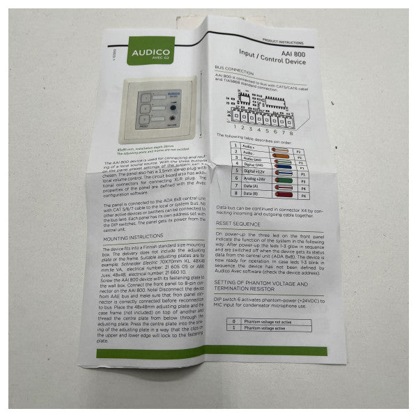 Alphatron AlphaAnnounce σταθμός σωστικών σκαφών - N19529