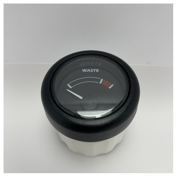 VDO Ocean Line spildevandsmåler sort 12V - N 02 230 626