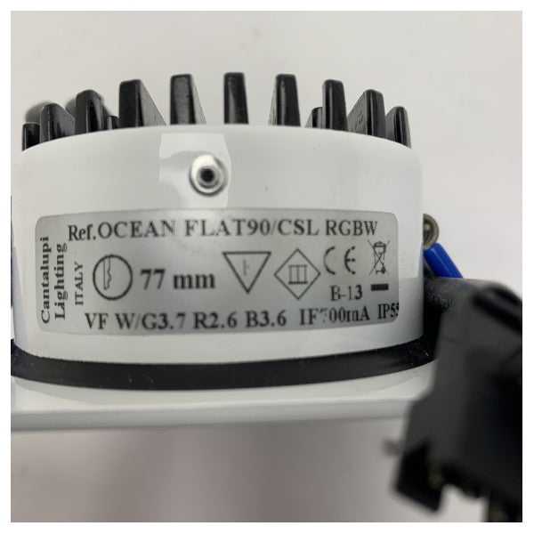 Projetor Cantalupi Ocean Flat 90 / CSL RGBW para downlight
