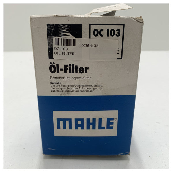 Mahle OC 103 filtru taż-żejt tal-magna sewda