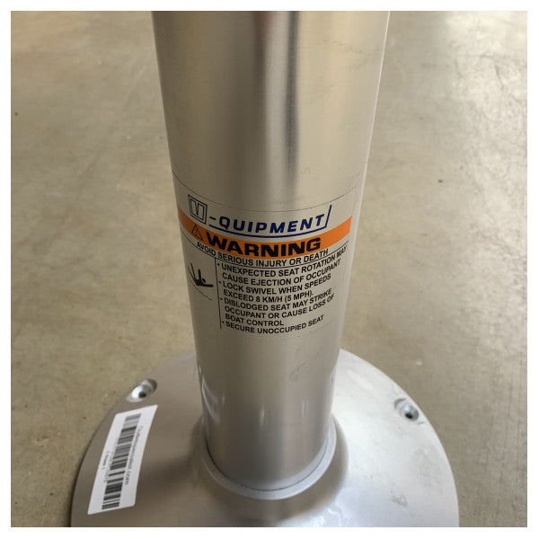 Wspornik siedziska Vetus PCG H575 mm aluminiowy stały