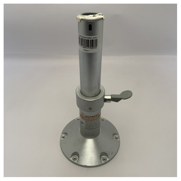 Perna do banco do piloto Vetus ajustável manualmente em alumínio - PCM3040