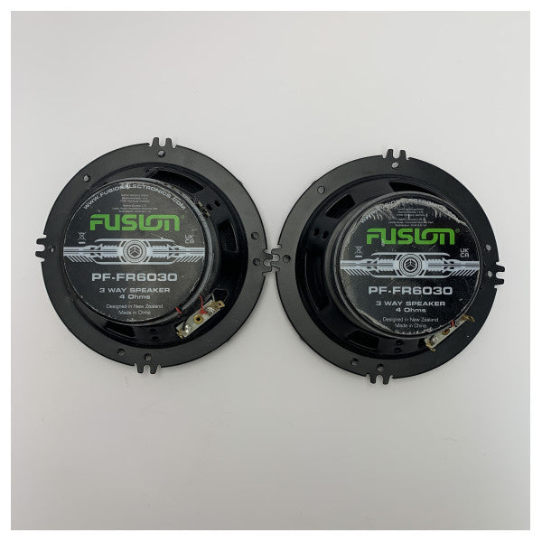 Użat Fusion PF-FR6030 6 pulzier 250W 3-way Speaker Set Black