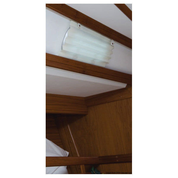 Dometic OceanAir Skysol pleated shade cream 508 x 305 mm - PLS-2-CM-RP