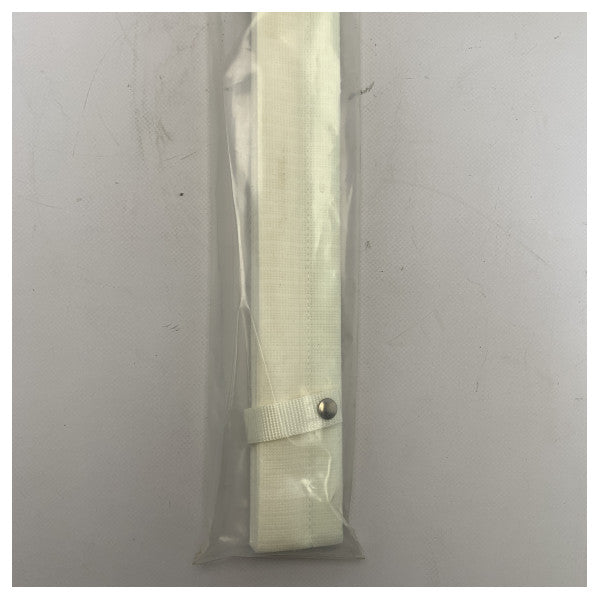 Dometic OceanAir Skysol pleated shade cream 630 x 305 mm - PLS-3-CM-RP