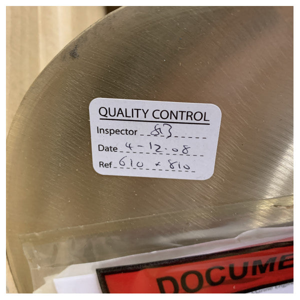 مروحة Teignbridge 610 مم ذات 5 شفرات بيسار اليد اليسرى للاستخدام في المياه المالحة والمياه العذبة