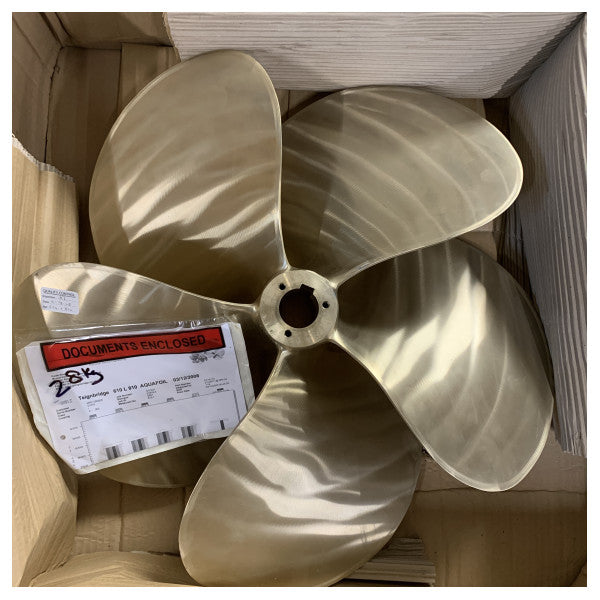 مروحة Teignbridge 610 مم ذات 5 شفرات بيسار اليد اليسرى للاستخدام في المياه المالحة والمياه العذبة