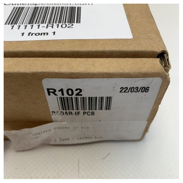 Raymarine 4 kW radom hvis PCB -prosessorbrett - R102