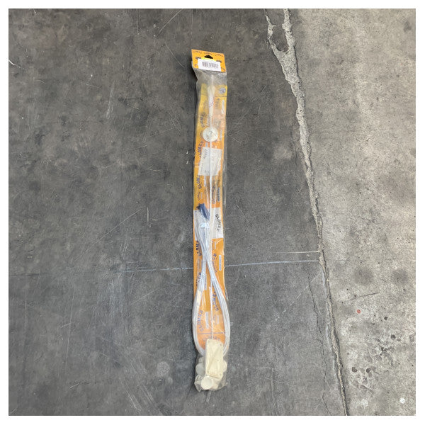 Glomex RA106 SLSPB VHF-laiva-antenni kaapelilla ja kiinnikkeellä varustettuna