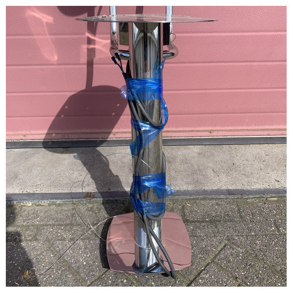 Gebraucht universelles Edelstahlboot Radar Mast 150 cm hoch