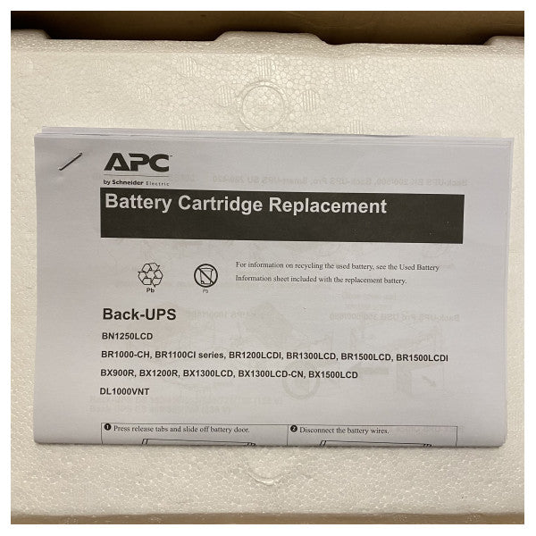 APC RBC25 Battery replacement cartridge for backups series