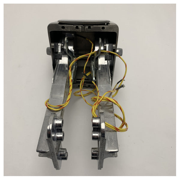 Vetus RCTOPTSG double moteur levier de commande mécanique acier inoxydable