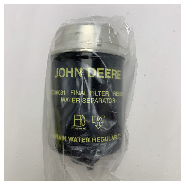 John Deere Re509031 Schwarzer Kraftstofffilter