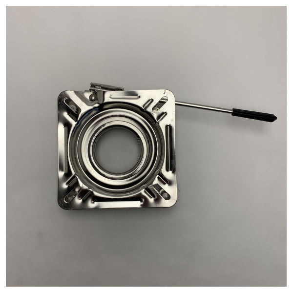 Кріплення для обертового сидіння з нержавіючої сталі морського класу з замком 