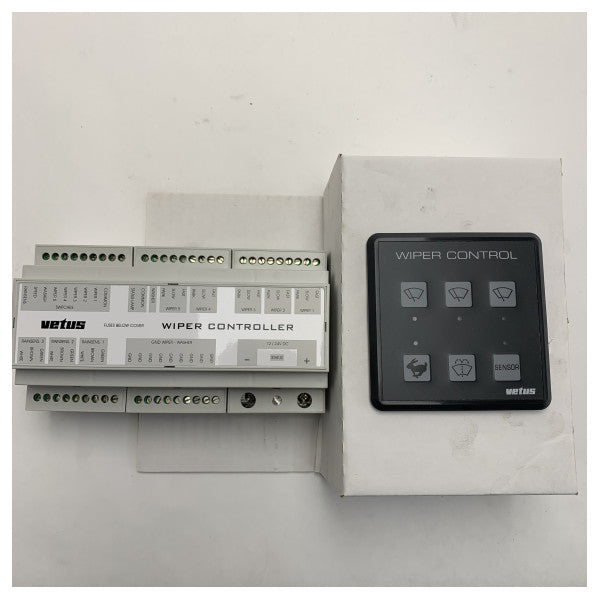Vetus rwpanel2 3-windscreen Wiper controller panel with controller