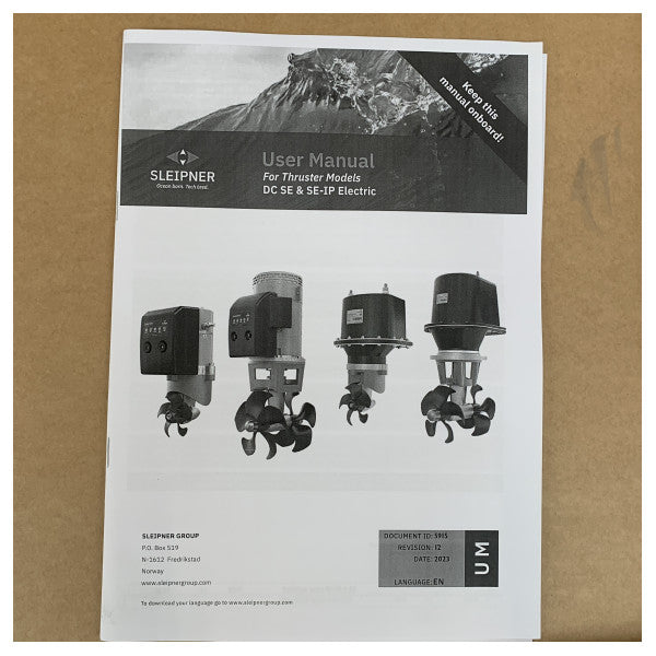 Seitenantrieb SE210/250TC 210 KGF | 250 mm Bug- und Heckstrahlruder