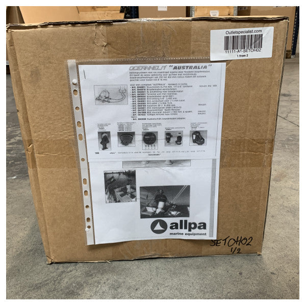 Oceanhelm Австралия комплект за управление на кормилния пиедестал - SETOH02