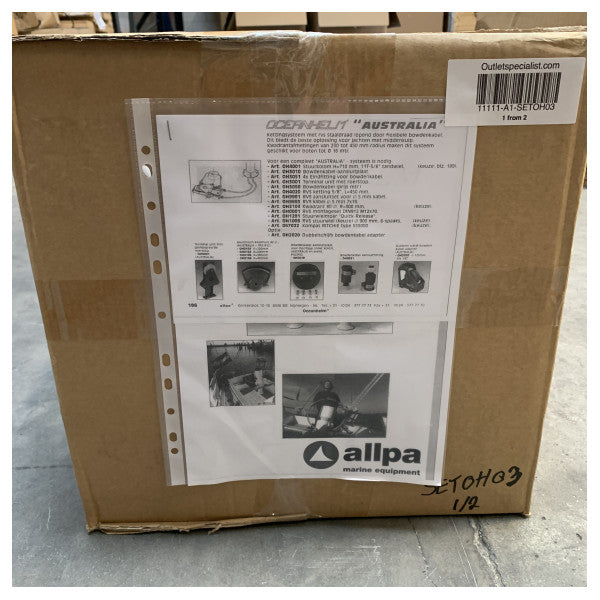 Oceanhelm Австралия комплект за управление на кормилния пиедестал - SETOH03