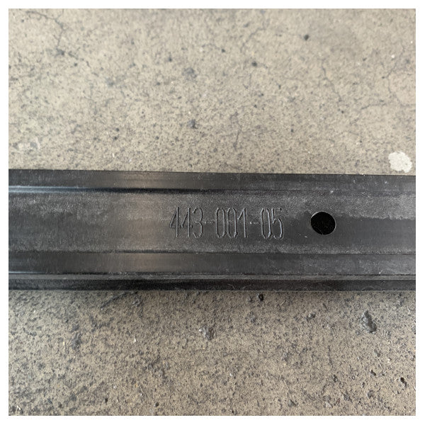 Selden Track 30 30 mm Normali Aluminum Black Track 2500 mm-443-001-05