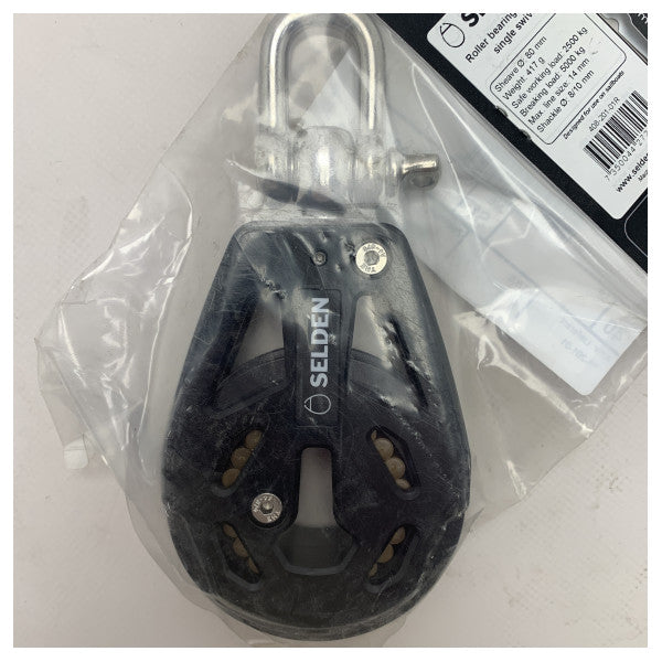 Selden RBB80 yksittäinen kuulalaakerilohko 80 mm - 14 mm