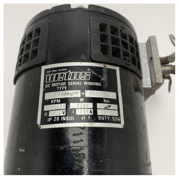 محرك دفع مقوس مستعمل من طراز Vetus TF12 مع ساقه