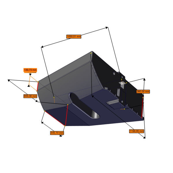 HDPE 295 liter drink water tank white - TSF0053