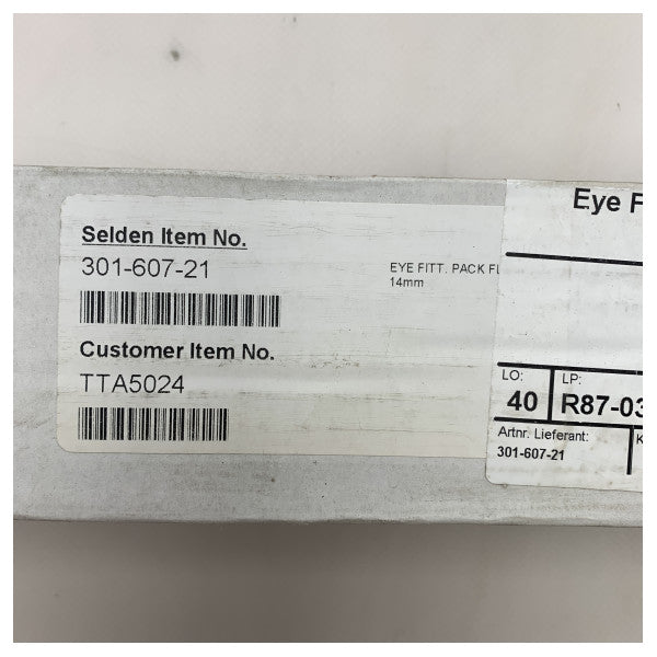 Selden Edelstahl-Auge-Pack für Furlex 400E-301-607-21