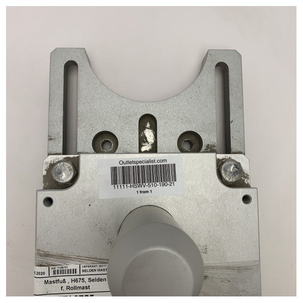 Selden Aluminium Mast Foot für Hanse 675-510-190-21