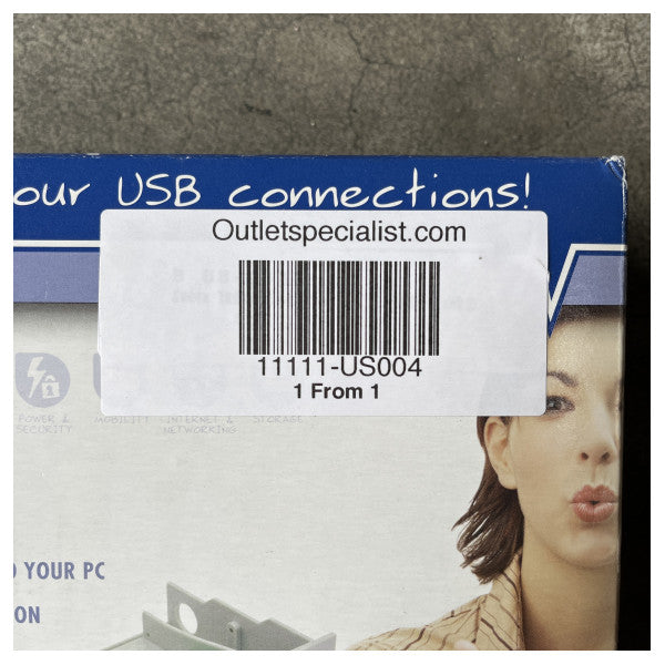 Sweex intern USB 2.0-hubb med 4 portar för tillförlitlig USB-expansion i marina och elektroniska system